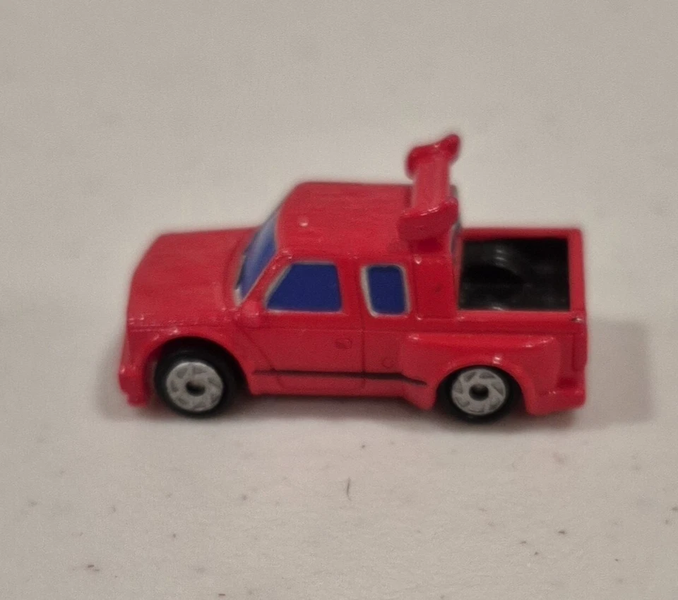 Camioneta pickup Chevy Micro Machines vintage roja doble. Galoob LGTI 1994 Foto 4 de 4