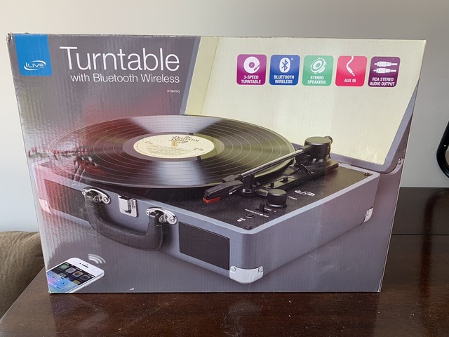 ilive bluetooth turntable