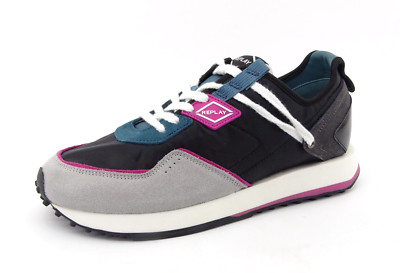 REPLAY Drum Pro Wave Sneaker Turnschuh Damenschuhe Schuhe Leder Schwarz Gr. 40