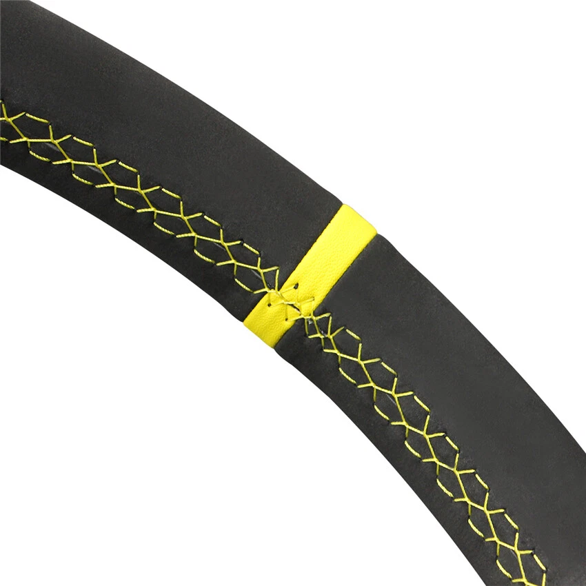 Custom Suede Steering Wheel Cover for Subaru BRZ Scion FR-S FRS Toyota 86 GT86 Foto 4 de 4