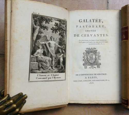 Posthumous works by FLORIAN (11 volumes) 1801-1810 ILLUSTRIOUS OF 50 ENGRAVINGS - Picture 10 of 11