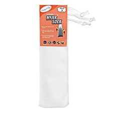Happy Wings Refillable Nyjer/Thistle Empty Sock Pack of 3 Mesh Bird Feeder