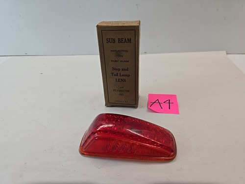 1941 Right Or Left Side tail lamp lens For Plymouth MoPar #P126 - 第 1/4 張圖片