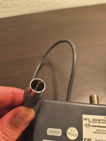 Sega Dreamcast RFU Performance Adapter Q/V IN CH Select 4/3