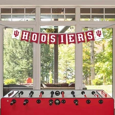 Indiana Hoosiers Banner Flags On A String