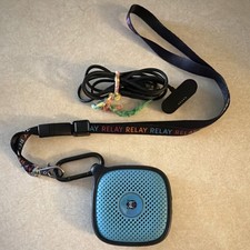 RELAY Relay Screenless Phone Walkie Talkie Device Blue Black
