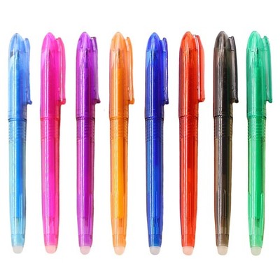 8 Pcs Colored Erasable Pens Erasable Colored Gel Pens 0.5mm Point Pen Cute Er...
