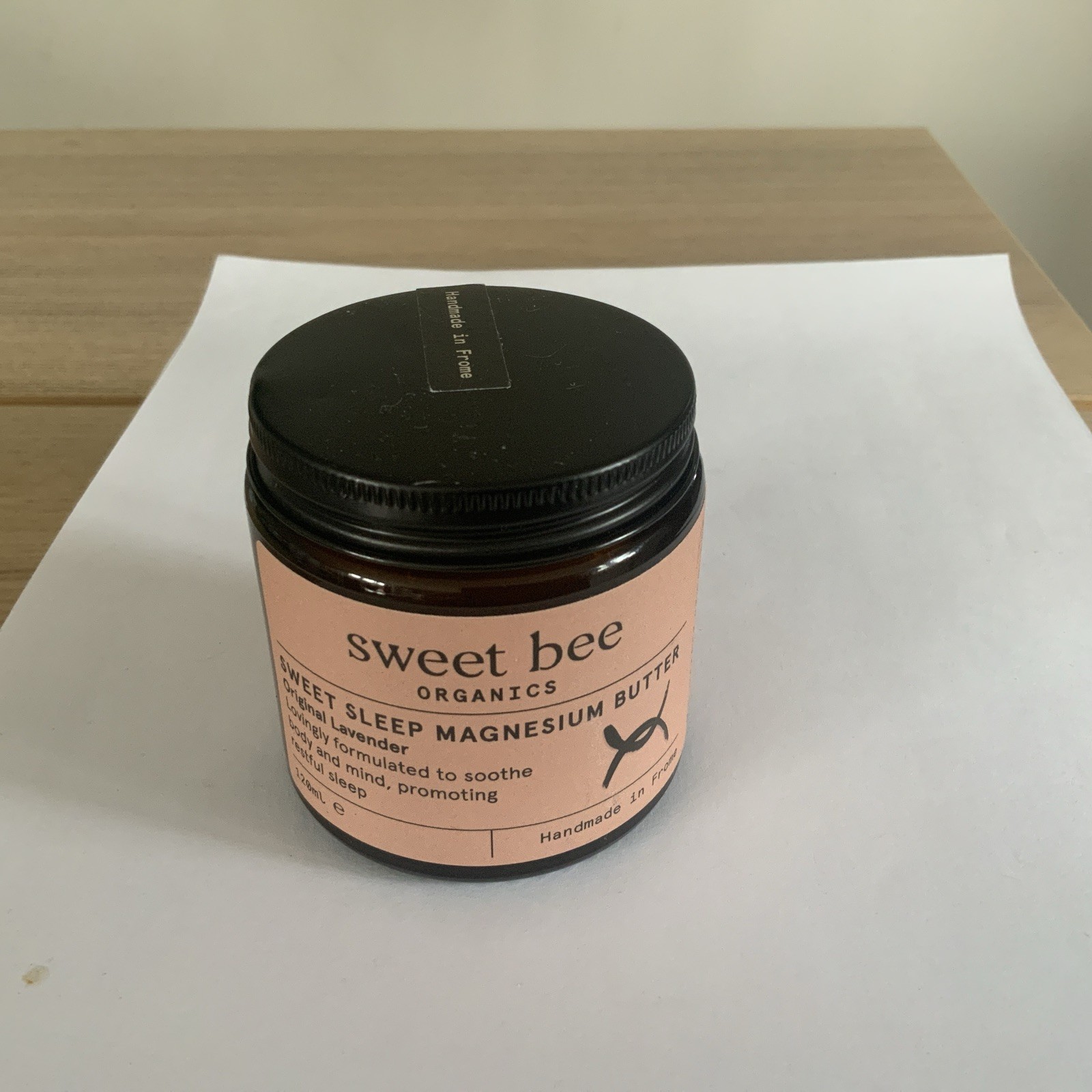Sweet Bee Organics Magnesium Butter for Sleep Relaxing Magnesium Cream 120ml