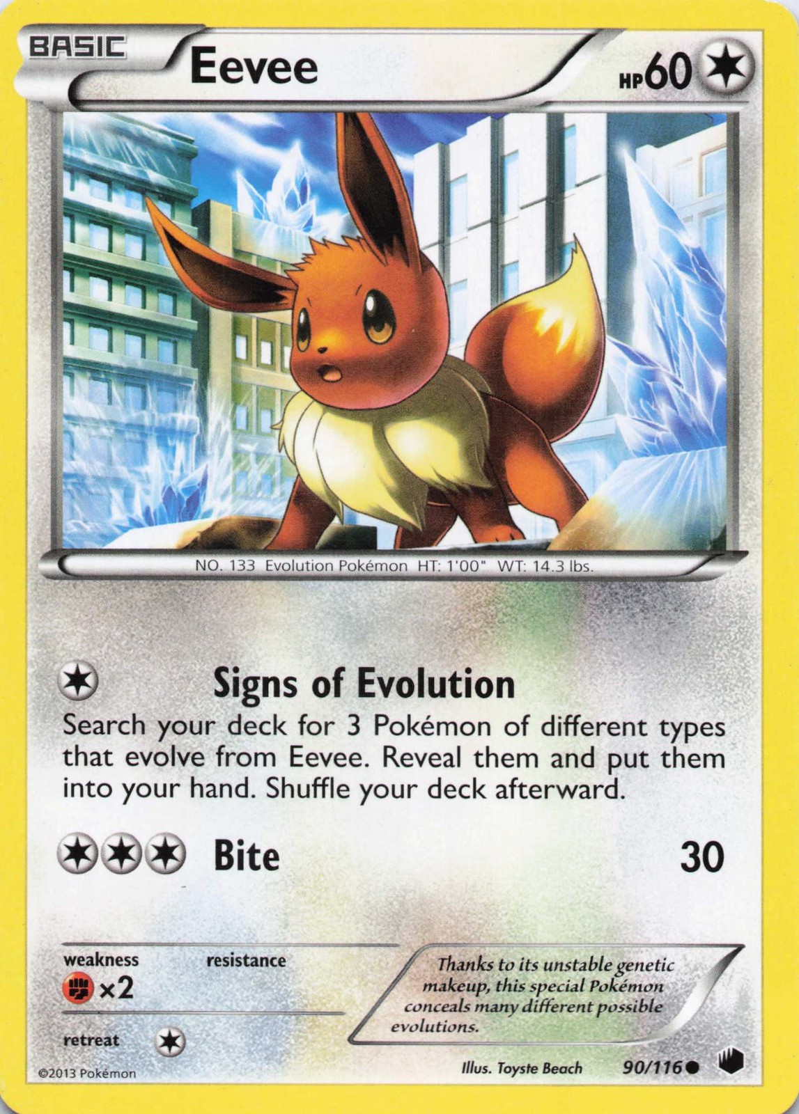 Eevee (90) Common Normal Plasma Freeze 90/116 LP