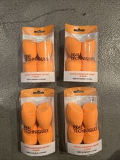 Real Techniques Miracle Complexion Sponge 4 X 4  Pack ,total :  16 sponges
