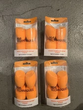 Real Techniques Miracle Complexion Sponge 4 X 4  Pack ,total :  16 sponges