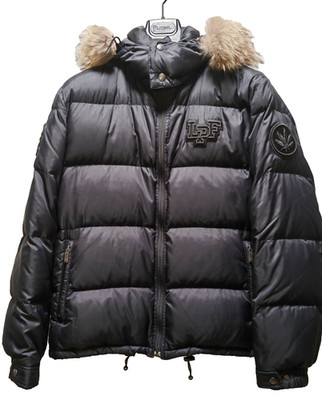   Lucien Pellat Finet Daunen Jacke LPF abnehmbare Coyote Kapuze M 50 Japan
