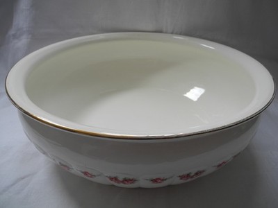 Max Roesler Waschschüssel Rosendekor Goldrand