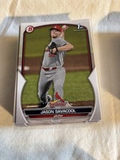 2023 Bowman Draft (45) Cards #BD-200 Jason Savacool (CARDINALS) 1st Bowman Card