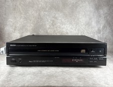 Denon DCM-340 CD Player PCM Audio Tech / Changer 5 Disc Sounds Great No Remote