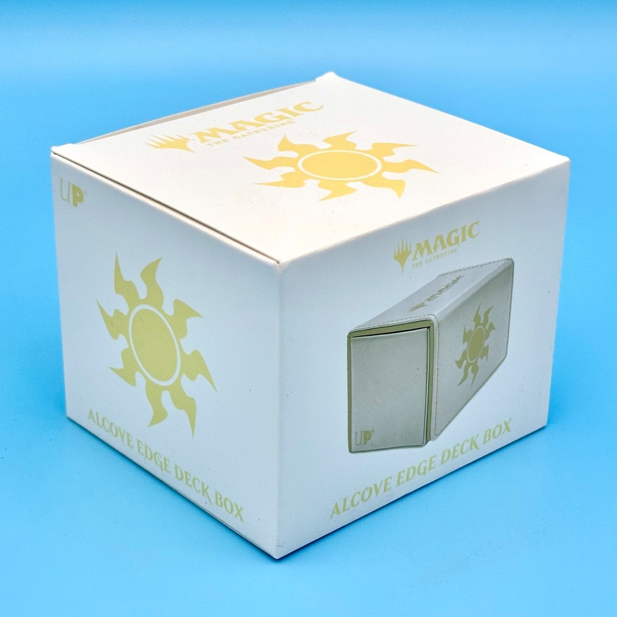 Ultra Pro Mana 8 Alcove Edge Deck Box (100 Cards) Plains Magic The