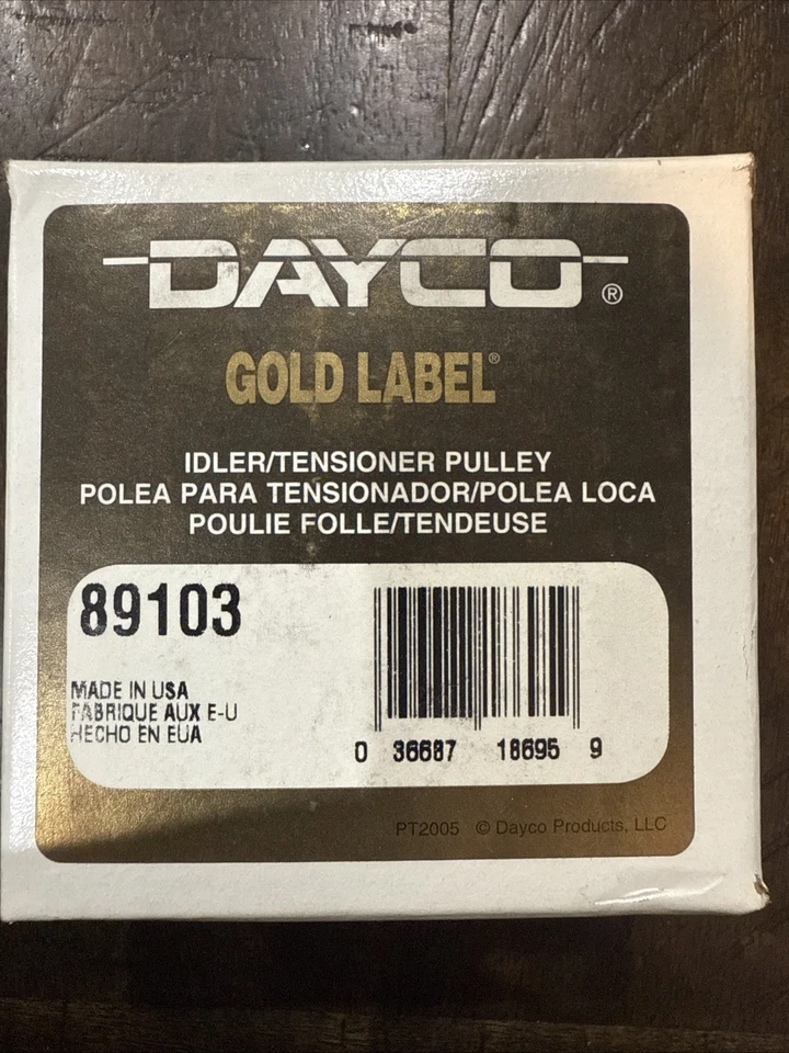 Dayco 89103 Idler/Tensioner Pulley  - Image 3 of 4