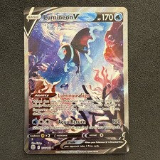 Lumineon V (Alternate Full Art) 156/172 Swsh09: Brilliant Stars Holo Pokemon NM on eBay