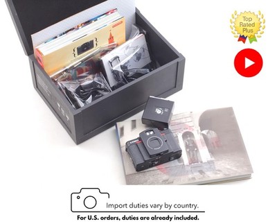 w/ Flash [MINT in BOX] LOMO LC-W Wide Point & Shoot 35mm Film Camera From JAPAN