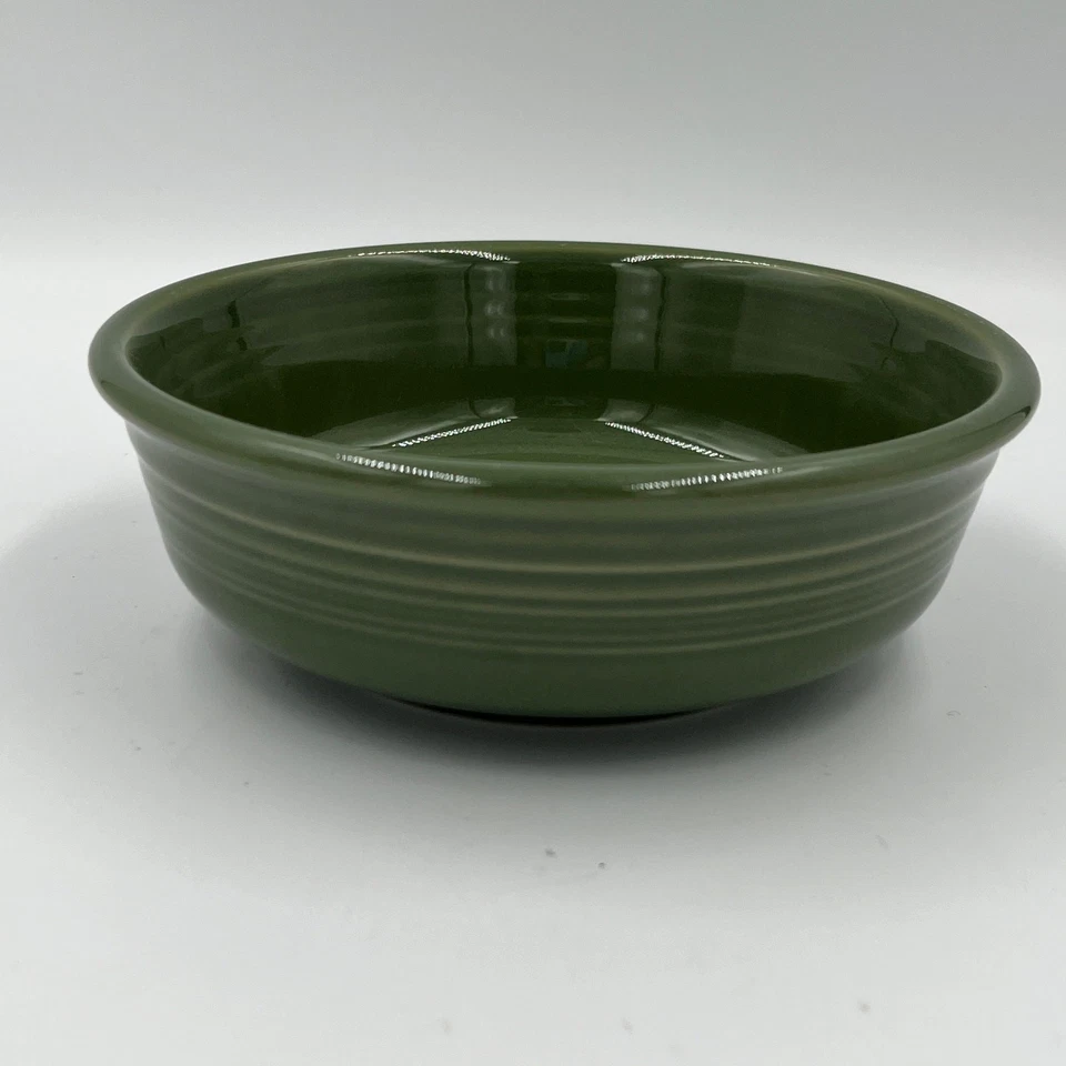 Fiesta Classic Rim 5 5/8 pulgadas cuenco pequeño 15 oz verde bosque Foto 3 de 4