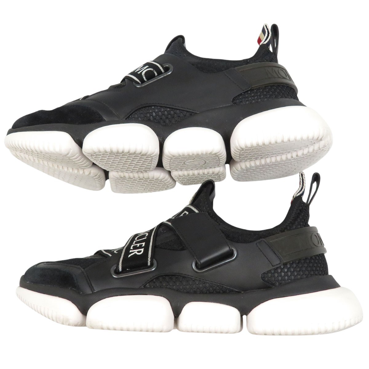 MONCLER BAKARY low-top sneakers mens black 【A】 thumbnail 4