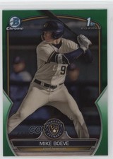 2023 Bowman Draft Chrome Green Refractor 46/99 Mike Boeve #BDC-192 1k9t