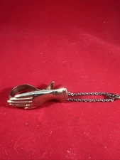 Victorian Ladys Hand Desk Paper/Envelope Clip Holder