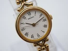 Near Mint Seiko 2P21-0190 Quartz Roman White Dial Womens Vintage Watch Japan