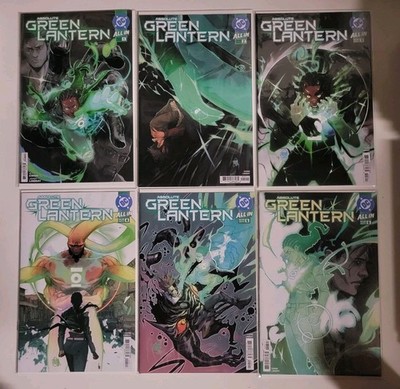  ABSOLUTE GREEN LANTERN (2025) #1 2 3 4 5 6 VF+ COMPLETE ARC SET DC COMICS