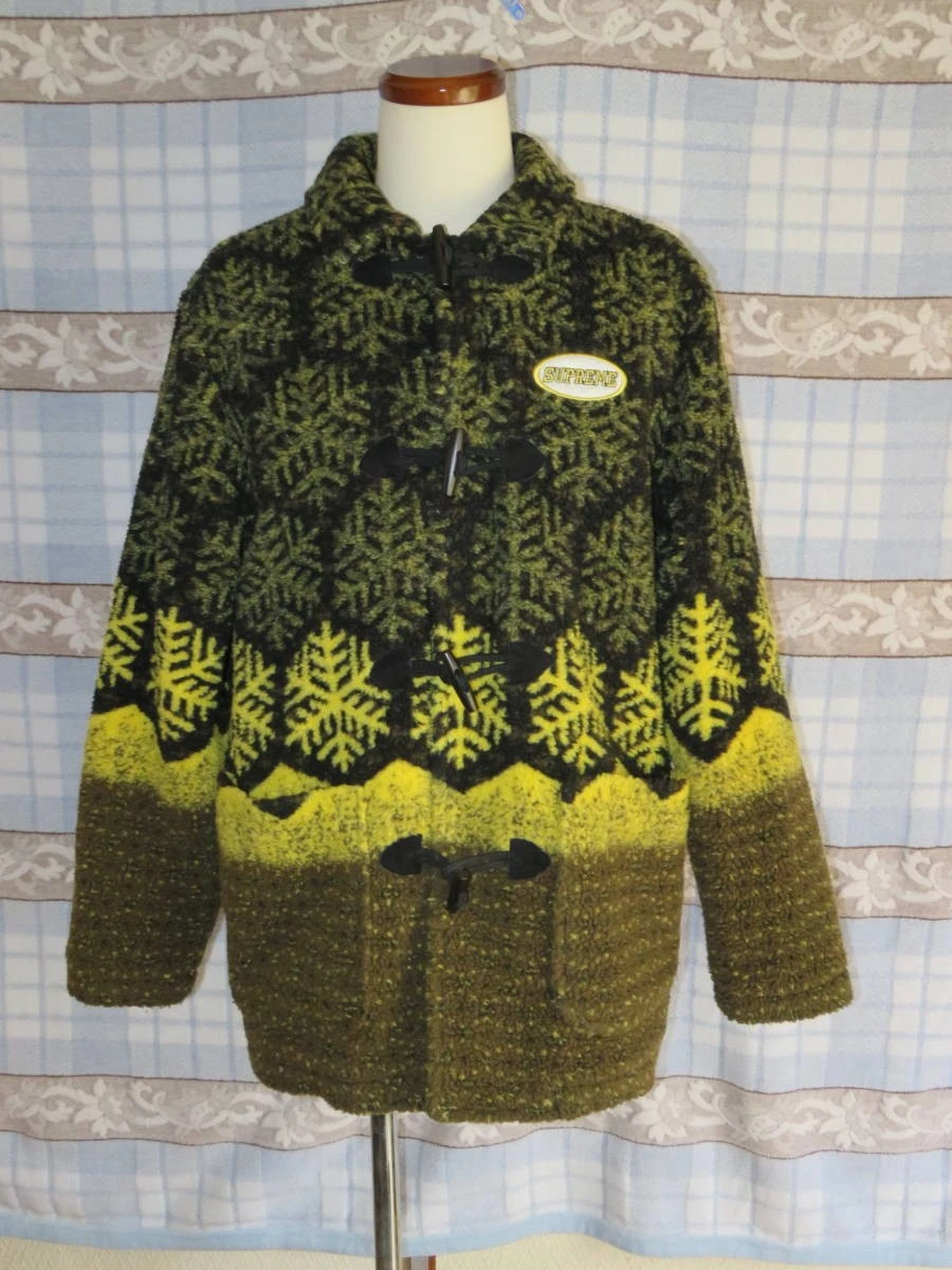 Veste polaire à bascule 18AW Supreme Snowflake taille M flocon de neige à bascule polaire Jac