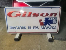 Gilson Tractor Sign