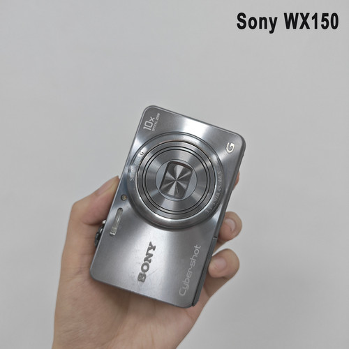 Sony Cyber-shot DSC-WX150 10X Optical Zoom 18.2 MP Digital Camera Silver