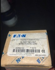 Eaton pilot light, 30mm panel mounting size, 24 V AC/DC max volt rating, red