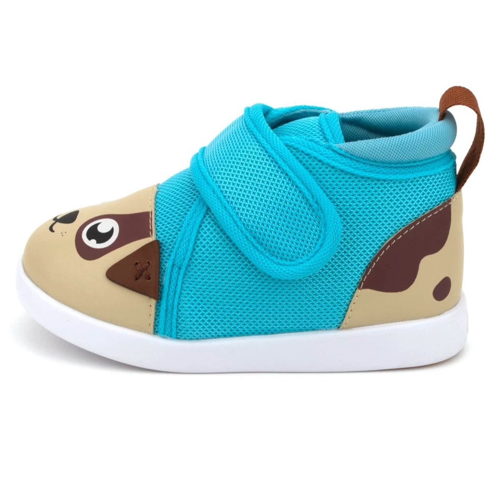 Zapatos para niños pequeños ikiki Puppy Squeaky versión 2 | verde azulado Foto 2 de 4
