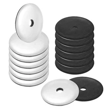 15-Pack Bonded Sealing Rubber Washers, #12 x 1-1/4" OD Neoprene Washer Gasket