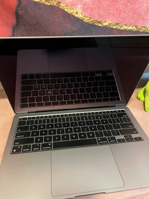 Apple MacBook Air M1 (256GB SSD, 8GB RAM) Laptop - Space Gray 94% Battery Health
