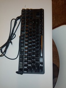 Razer Blackwidow Lite Tenkeyless Mechanical Keyboard, Orange Switches, Wired