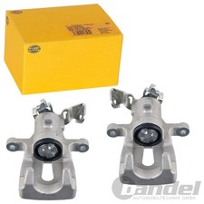 2x HELLA BREMSSATTEL HINTERACHSE passend für MERCEDES W124 C124 S124 W202 W201