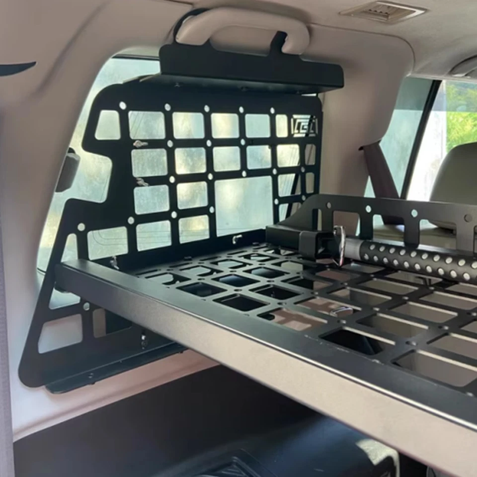 Molle Panels Trunk Shelf Storage for Mitsubishi Pajero Montero V77 V73 1999-2006 - Image 3 of 4