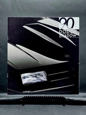 1990 Dodge Shadow Original Sales Brochure Sales Catalog