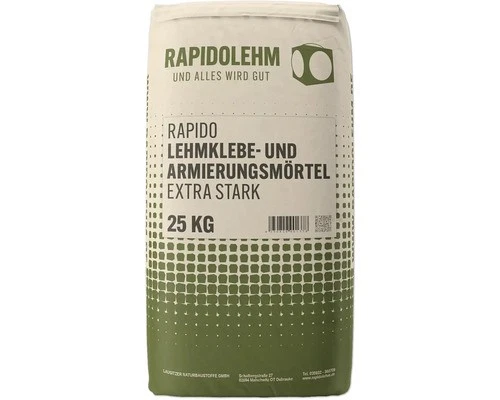 WEITERE Rapido Big Bag Lehm Klebe- und Armierungsmörtel extrahart 25 kg
