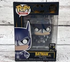 Funko Pop! Batman Silver Standard Metallic Vinyl Figure 314 DC Heroes 80 Years