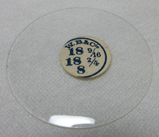 GLASS POCKET WATCH CRYSTAL 18 9/16 H 8 WATCHMAKER REPLACEMENT PART 392