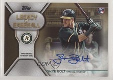 2019 Topps Update Legacy of Baseball Auto Gold 19/50 Skye Bolt #LBA-SB Auto 1u6
