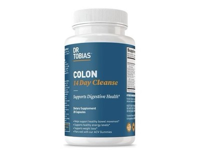Dr. Tobias Colon 14 Day Cleanse 28 Count Pack of 1 Detox for Women & Men. New