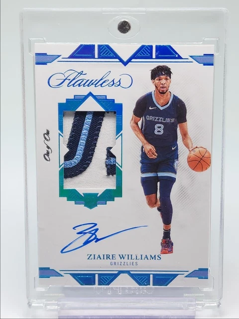 Ziaire Williams 2021-22 Flawless RPA Rookie Super Prime RC Auto 1/1 Q4408