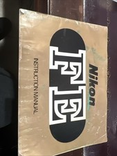 ONE Nikon FE 35mm FILM SLR Camera instruction owner manual guide ORIGINAL