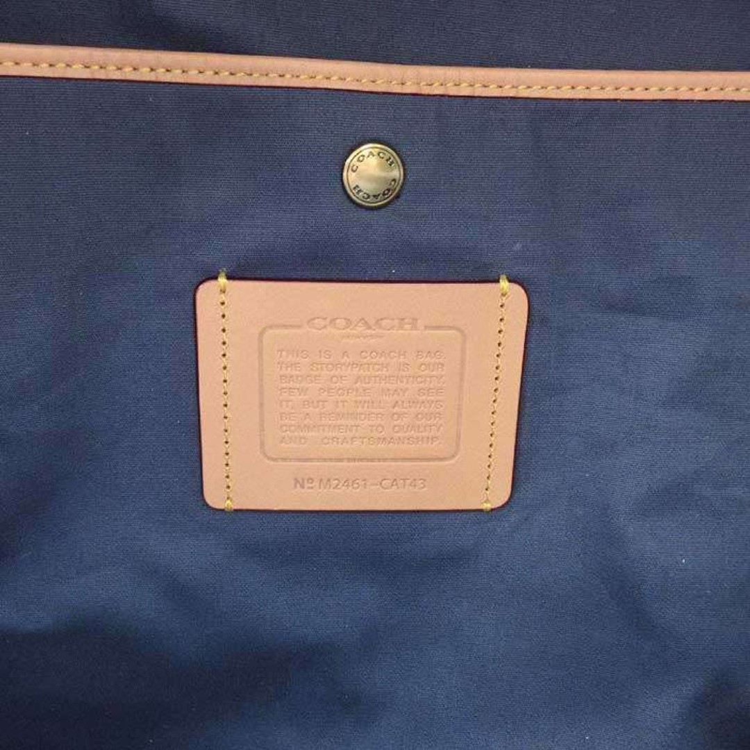 Coach CAT43 B4/IN (Indigo) Bag Backpack COACH CARGO Denim