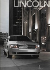 2007 LINCOLN MKZ sales brochure catalog US 07 Zephyr