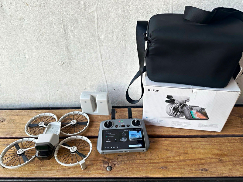 DJI Flip Fly More Combo 4K UHD Camera Drone with RC 2 Screen Remote Controller